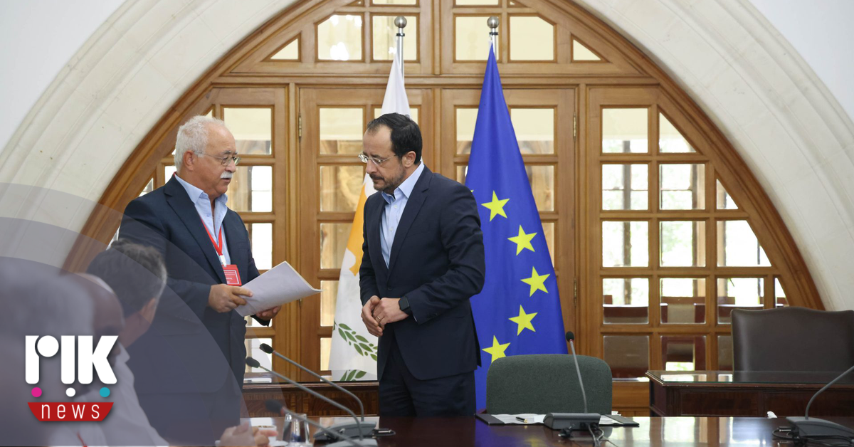 Ο Πρόεδρος δέχθηκε αντιπροσωπεία του τουρκοκυπριακού πατριωτικού κινήματος