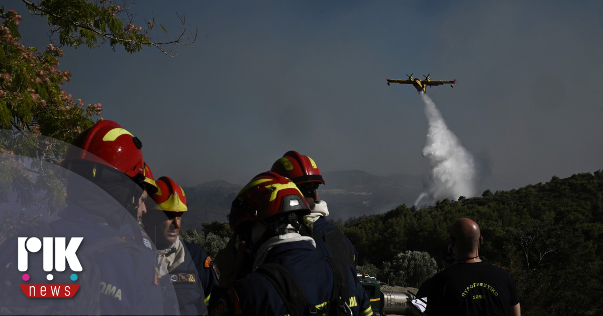 Σε πύρινο κλοιό η Ελλάδα – Δεκάδες φωτιές σε ένα εικοσιτετράωρο