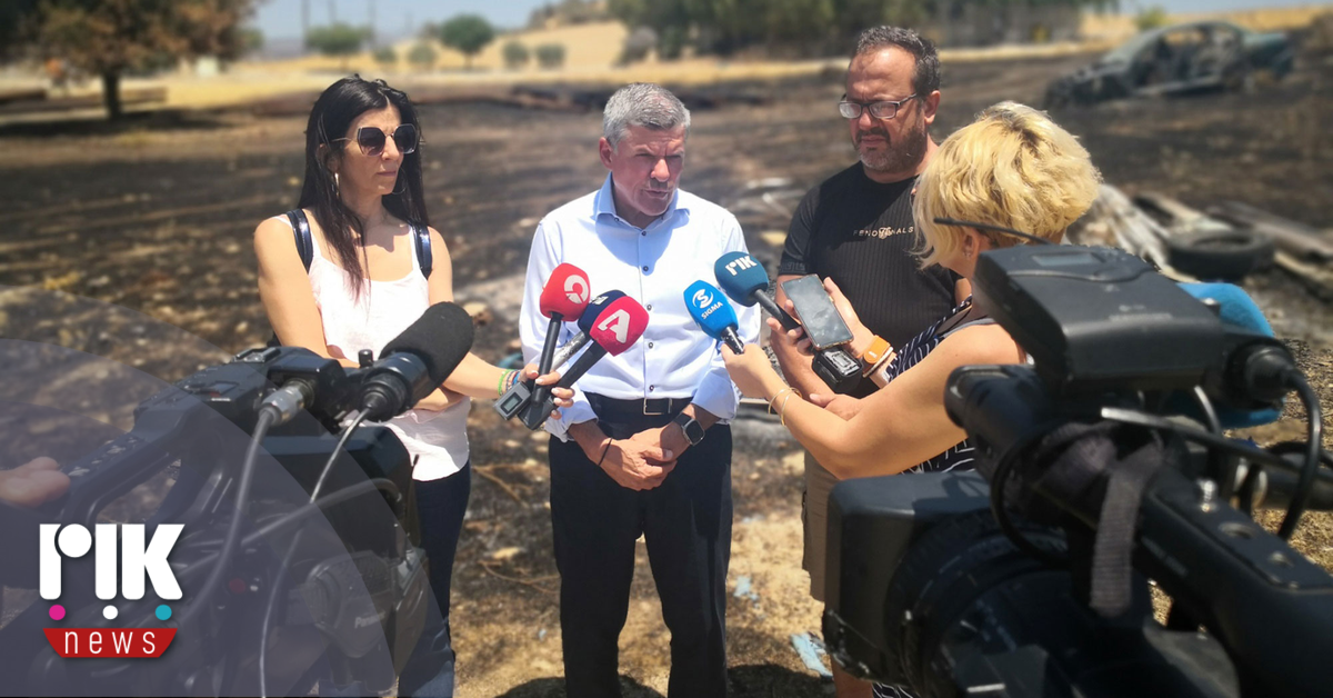 Τα προβλήματα σε επιχειρήσεις πυρόπληκτων κατέγραψε ο Υπουργός Ενέργειας Τα προβλήματα σε επιχειρήσεις πυρόπληκτων κατέγραψε ο Υπουργός Ενέργειας