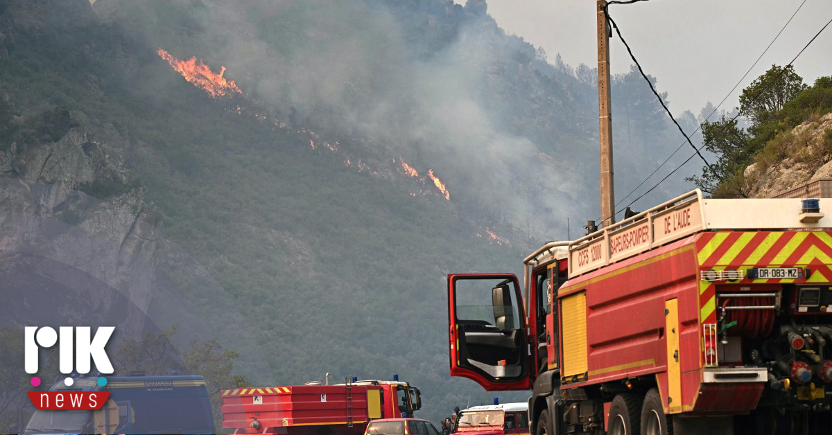 Ανεξέλεγκτη για τρίτη ημέρα η πυρκαγιά στη Γαλλία Ανεξέλεγκτη για τρίτη ημέρα η πυρκαγιά στη Γαλλία