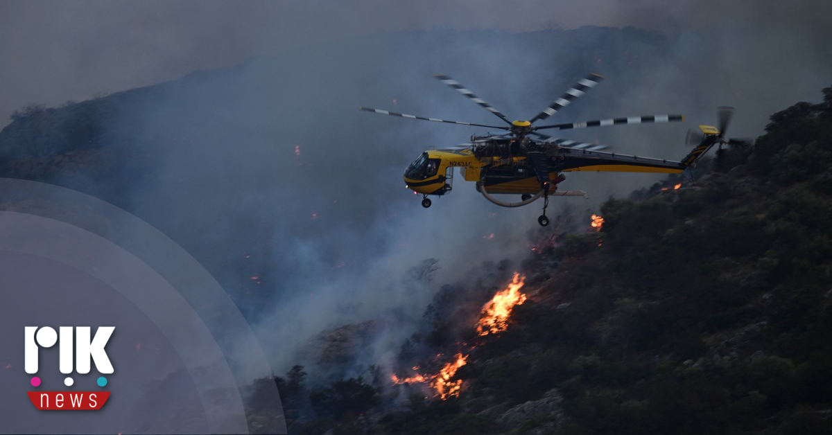 Ελλάδα: Σε ύφεση οι καταστροφικές πυρκαγιές στη νοτιοανατολική Αττική – Παραμένει ο κίνδυνος