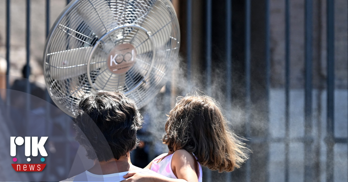 Αφόρητη ζέστη και το βράδυ – Κίτρινη προειδοποίηση Αφόρητη ζέστη και το βράδυ – Κίτρινη προειδοποίηση
