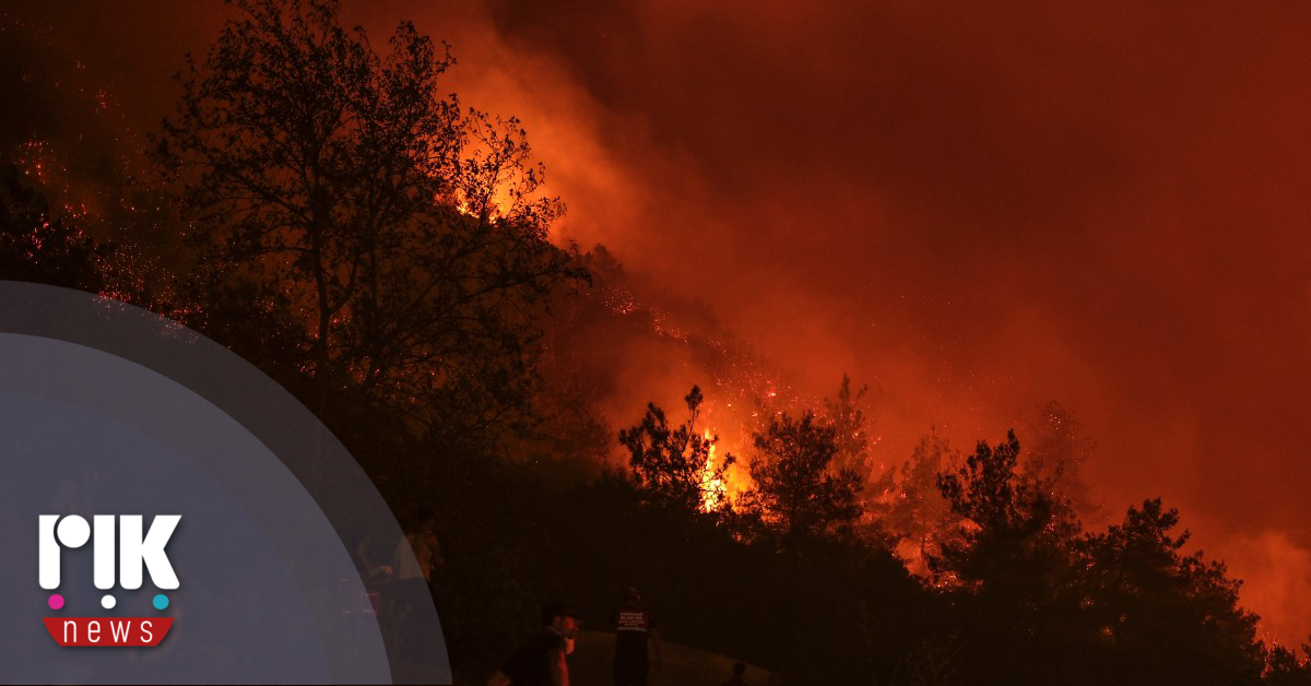 Τουρκία: Πύρινη λαίλαπα στα Δαρδανέλλια – Απομακρύνθηκαν 80 πολίτες διά θαλάσσης