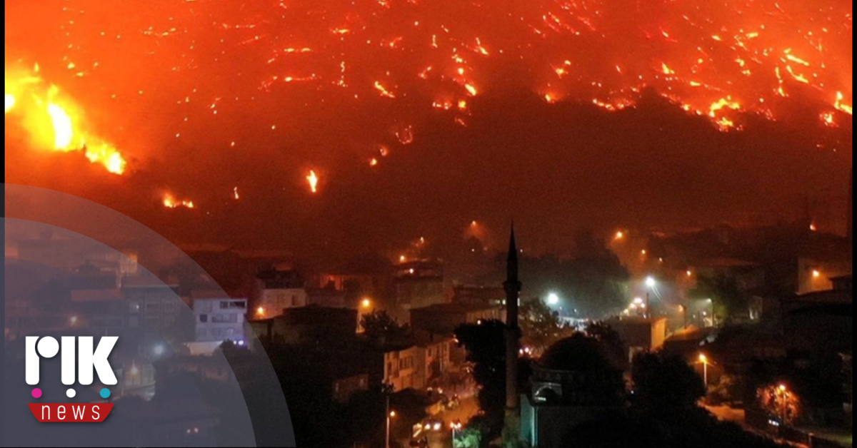 Τουρκία: Εκκενώσεις κατοικιών λόγω πυρκαγιάς