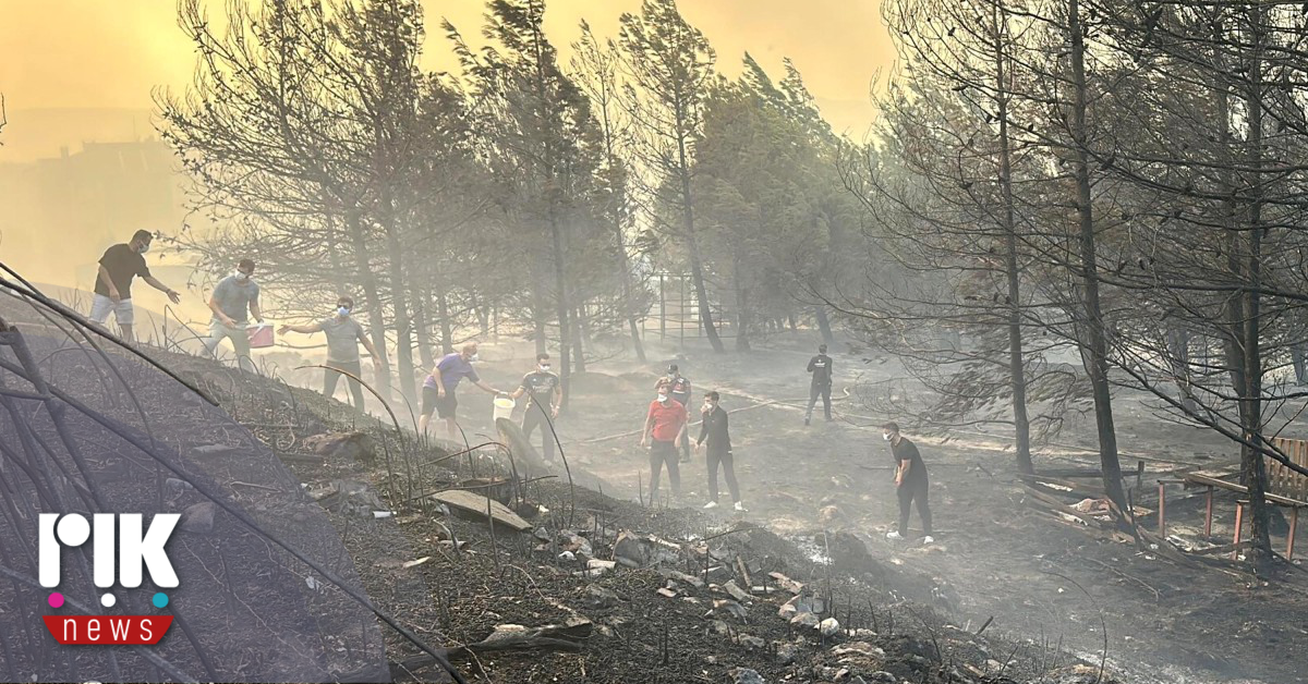 Ανεξέλεγκτες μαίνονται πυρκαγιές σε έξι επαρχίες της Τουρκίας Ανεξέλεγκτες μαίνονται πυρκαγιές σε έξι επαρχίες της Τουρκίας