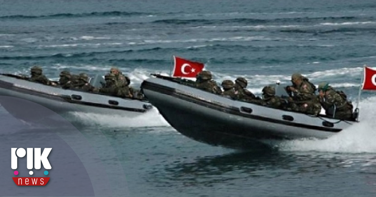 Σε εξέλιξη η στρατιωτική άσκηση "Μεσογειακή καταιγίδα" στα κατεχόμενα