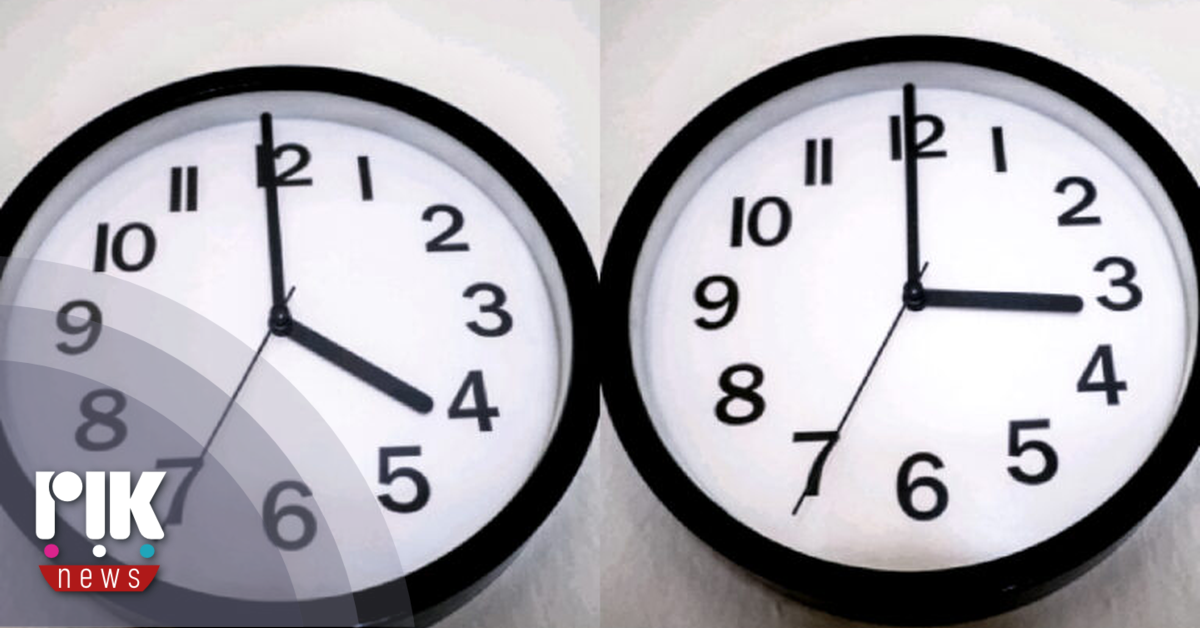 Χειμερινή ώρα: Την Κυριακή στις 04:00, οι δείκτες των ρολογιών μία ώρα πίσω Χειμερινή ώρα: Την Κυριακή στις 04:00, οι δείκτες των ρολογιών μία ώρα πίσω