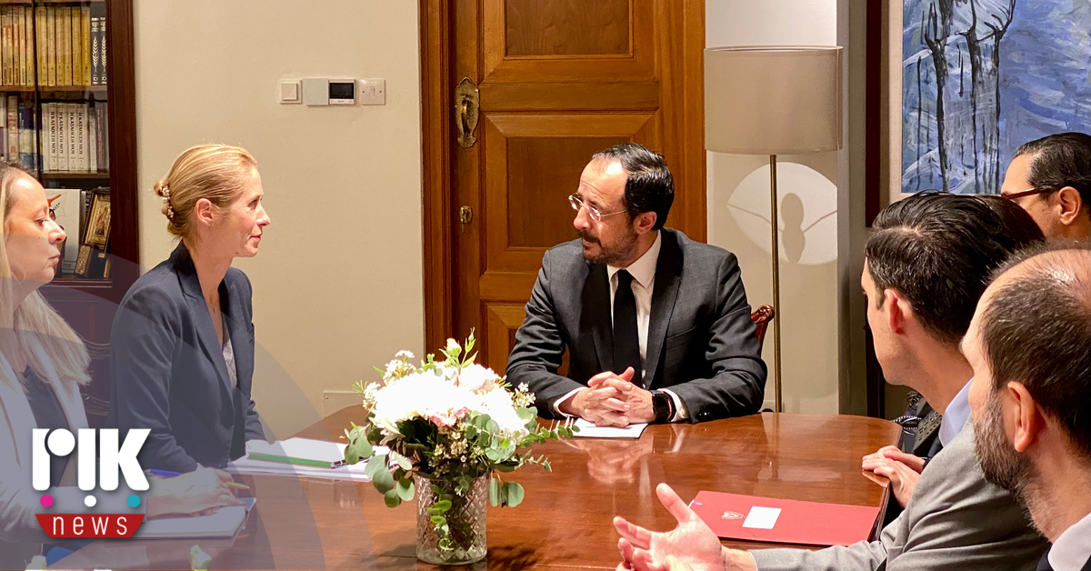 Το Κυπριακό και ο ρόλος της Κύπρου στη Μέση Ανατολή στο επίκεντρο της συνάντησης Χριστοδουλίδη – Κάλλας