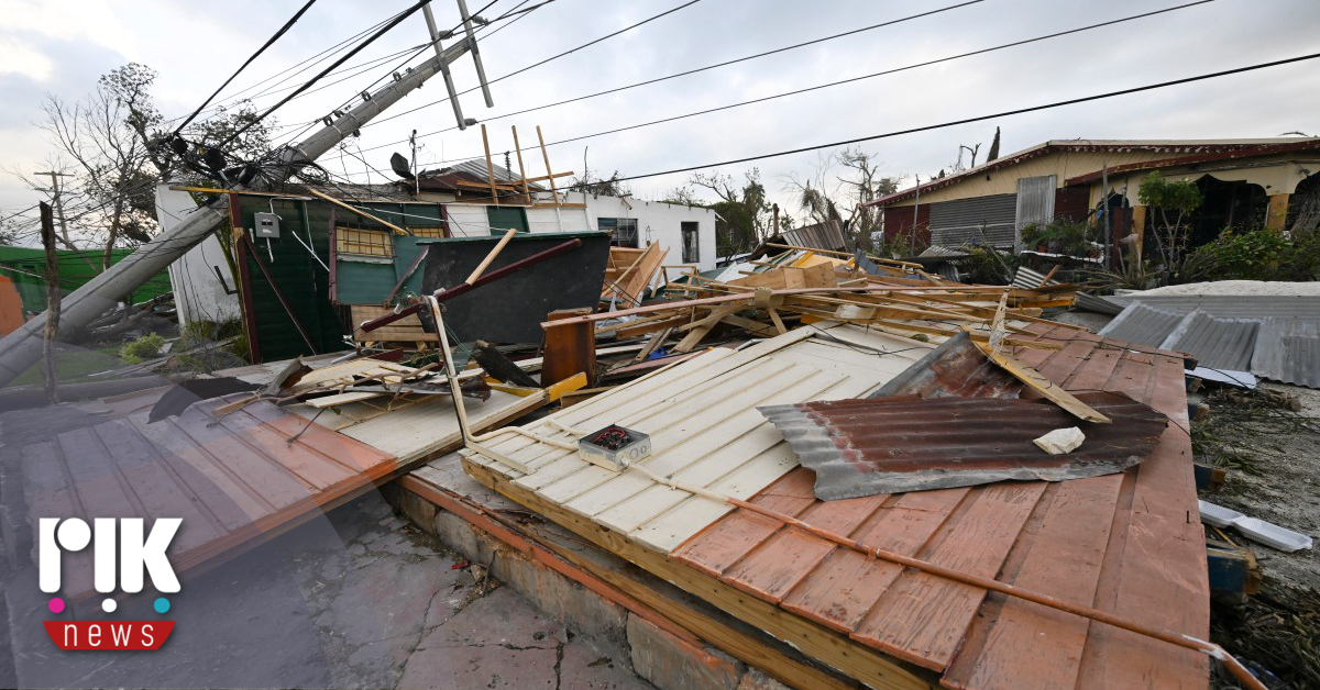 Περισσότεροι από 4,8 εκατομμύρια τόνοι συντριμμιών από τον τυφώνα Μελίσσα στη δυτ. Τζαμάικα