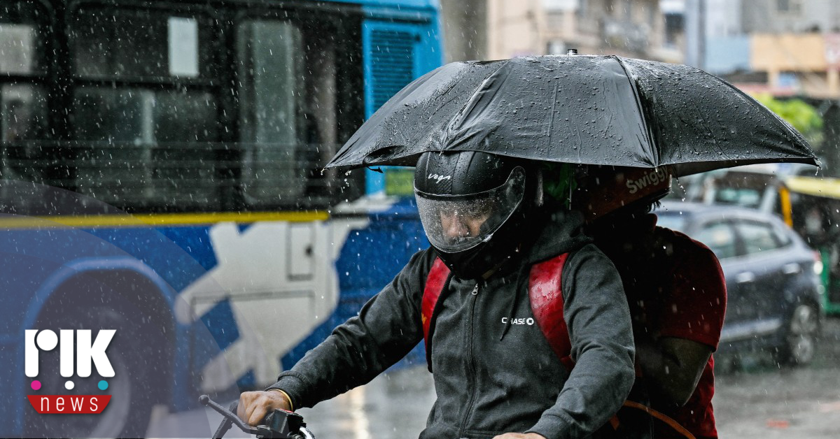 Κίτρινη προειδοποίηση για βροχές και καταιγίδες – Σε ισχύ έως το απόγευμα