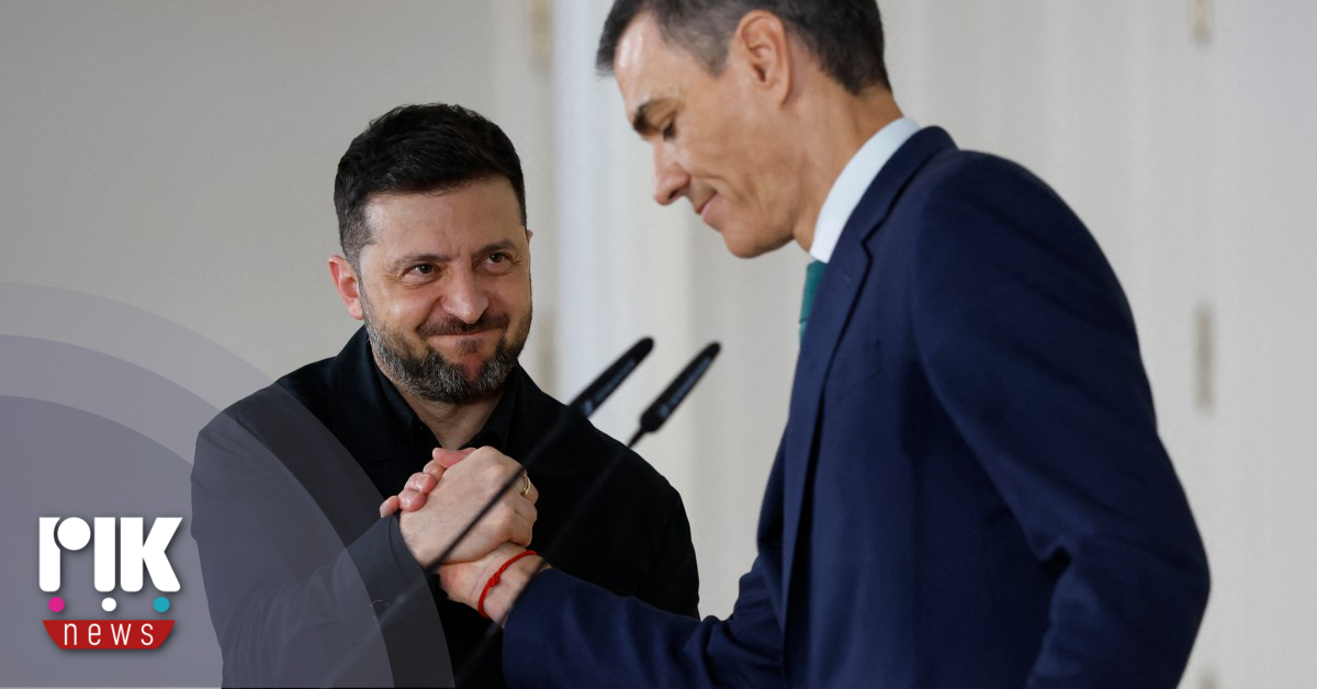 Ο Ζελένσκι εξασφάλισε βοήθεια σχεδόν 1 εκ. ευρώ από την Ισπανία