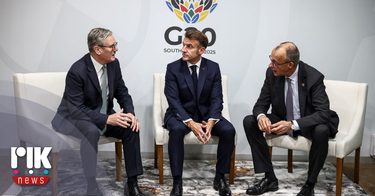 Τροποποιημένη εκδοχή του ειρηνευτικού σχεδίου των ΗΠΑ για την Ουκρανία, από Βρετανία-Γερμανία-Γαλλία