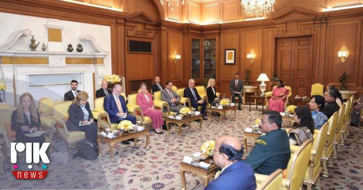 Τη σταθερή στήριξη της Ινδίας στις προσπάθειες επίλυσης του Κυπριακού, εξέφρασε η Πρόεδρος της χώρας