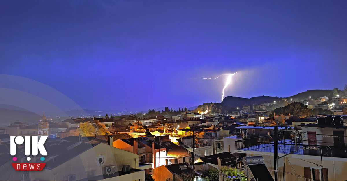 Ελλάδα: Επέλαση της Adel στην Αττική – Ισχυρές καταιγίδες και χαλαζόπτωση