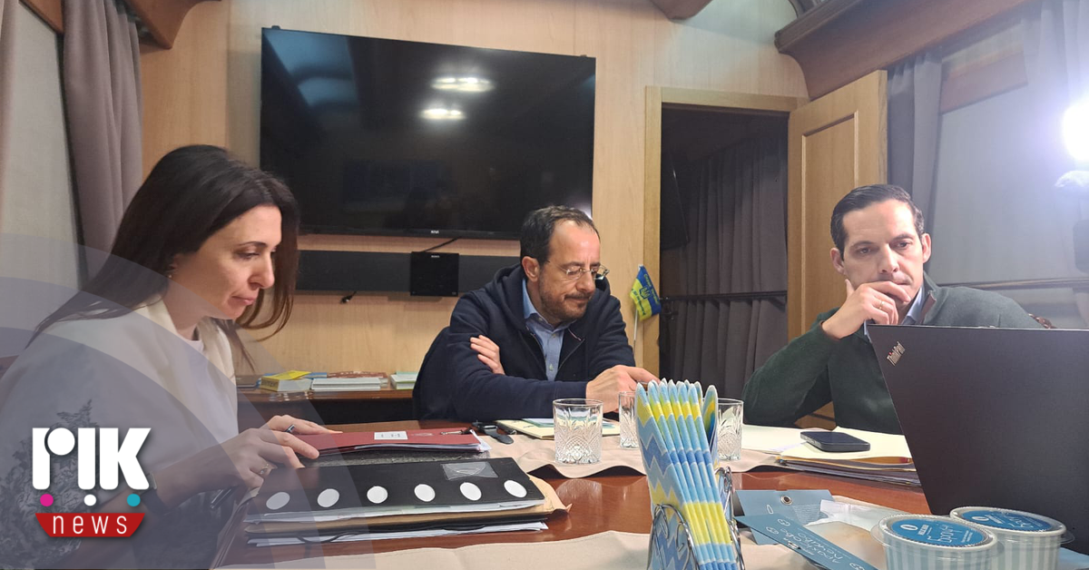 Με τραίνο θα πάει στην Ουκρανία ο Πρόεδρος Χριστουδουλίδης -Επαφές με Ζελένσκι