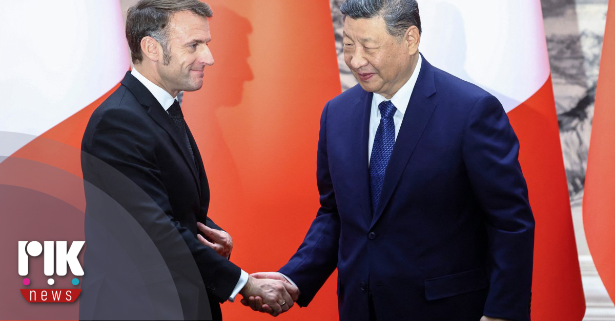 Συνάντηση Σι Τζινπίνγκ – Μακρόν: «Καθοριστική» η συνεργασία της Κίνας για ειρήνη στην Ουκρανία