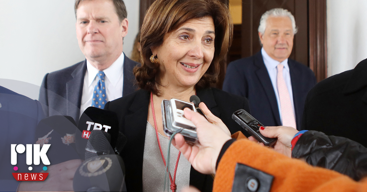 Σημαντικό βήμα στο Κυπριακό θεωρεί η Ολγκίν τη δέσμευση των δύο ηγετών