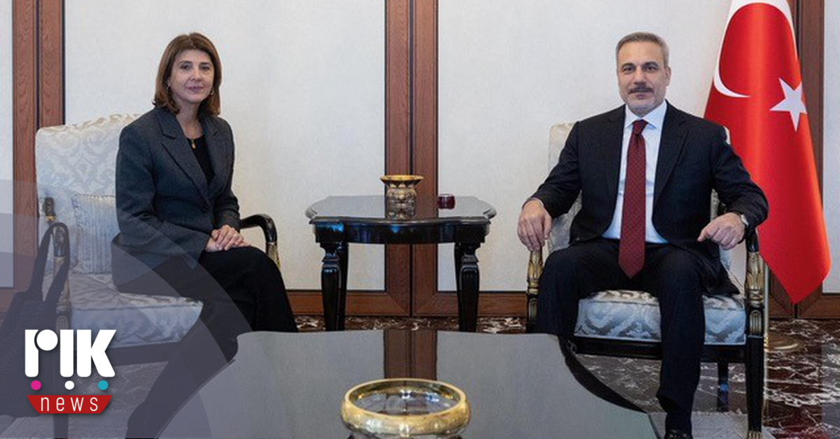 Ο Χακάν συναντήθηκε με την Μαρία Άνχελα Ολκγίν, στην Άγκυρα