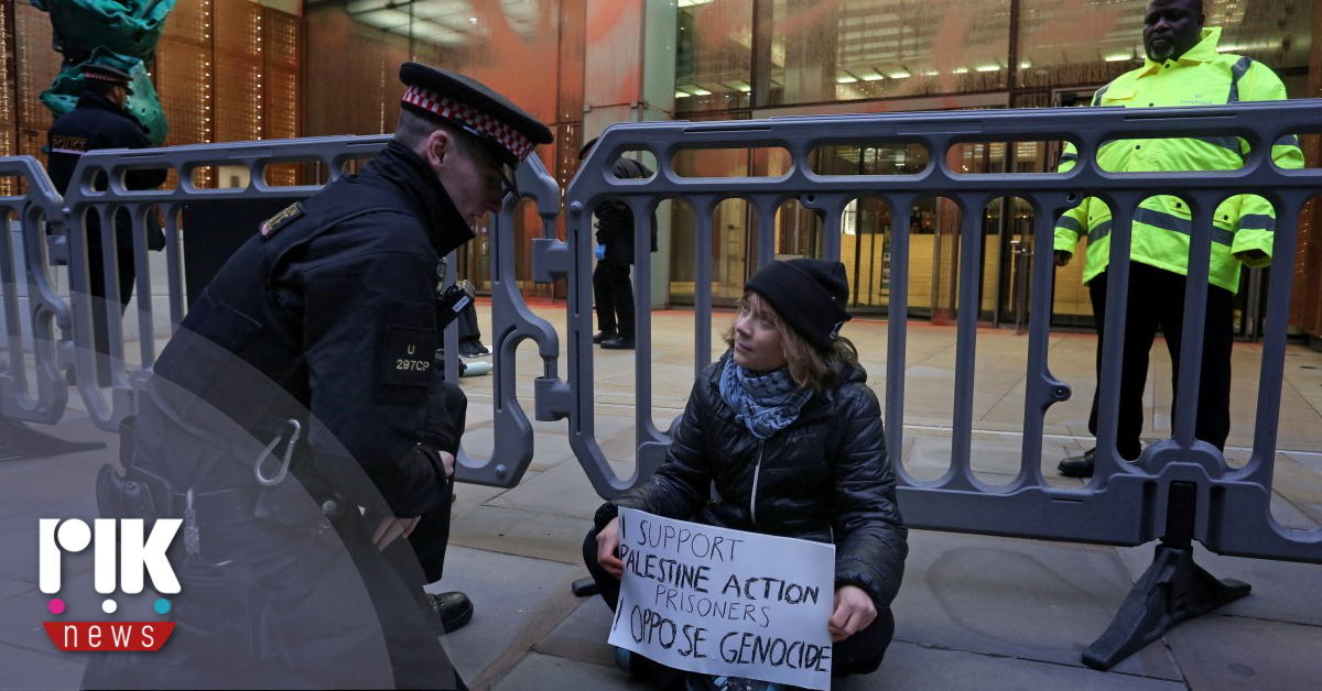 Γκρέτα Τούνμπεργκ: Συνελήφθη στο Λονδίνο η Σουηδή ακτιβίστρια