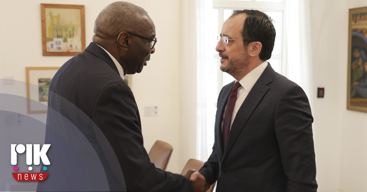 Συνάντηση Προέδρου Χριστοδουλίδη με τον επικεφαλής της ΟΥΝΦΙΚΥΠ