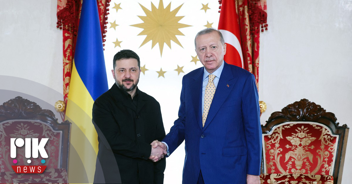 Σε νέα βήματα για την ασφάλεια συμφώνησαν Ζελένσκι - Ερντογάν