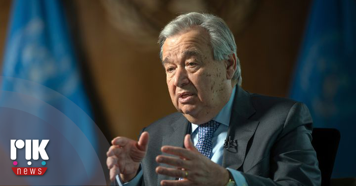 Ο ΓΓ του ΟΗΕ παροτρύνει ΗΠΑ και Ιραν να καταλήξουν σε συμφωνία η οποία θα τερματίζει τον πόλεμο