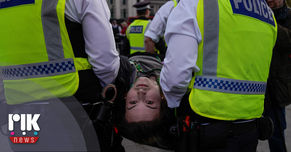 Λονδίνο: Χειροπέδες σε 500 διαδηλωτές υπέρ των Παλαιστινίων