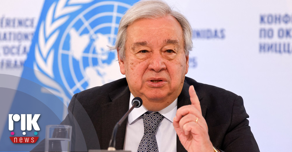 O Αντόνιο Γκουτέρες χαιρετίζει την ανακοίνωση Τραμπ για παράταση της εκεχειρίας