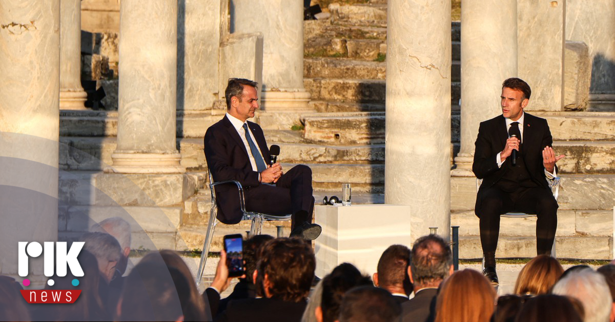 Μήνυμα συμπαράστασης στην Ελλάδα εάν απειληθεί από Τουρκία, έδωσε ο Μακρόν