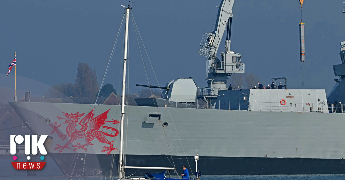 Το αντιτορπιλικό HMS Dragon στέλνει στη Μέση Ανατολή το Ηνωμένο Βασίλειο