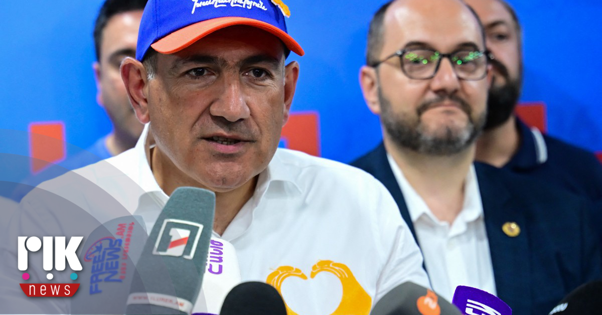 Νίκη Πασινιάν στις εκλογές της Αρμενίας με ποσοστό κοντά στο