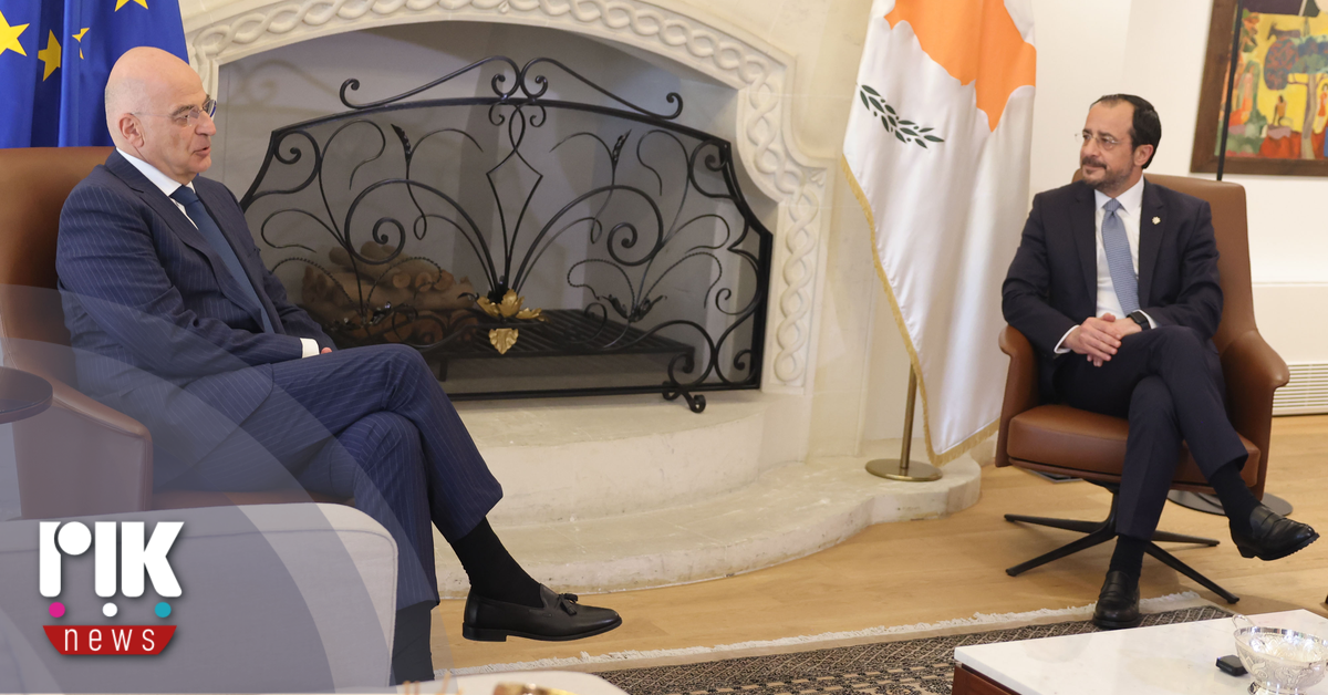 Ο Πρόεδρος δέχθηκε τον Νίκο Δένδια στο  Προεδρικό 