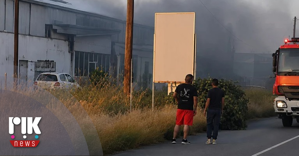 Έρευνες για την πυρκαγιά σε συνεργείο βαφής οχημάτων στην Κο