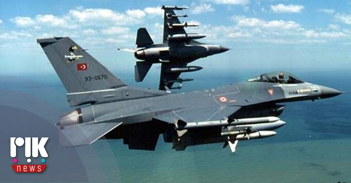 Τουρκικά μαχητικά πραγματοποίησαν εκπαιδευτικές πτήσεις νότια της Κύπρου