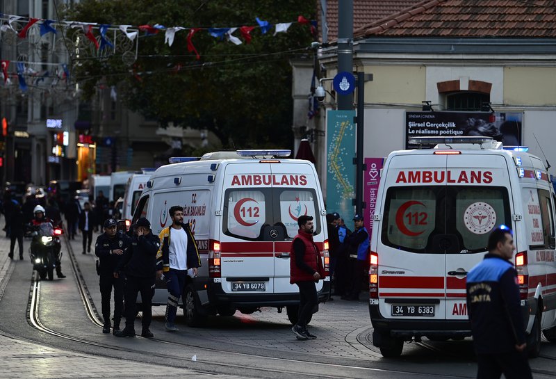 Κωνσταντινούπολη έκρηξη νέα Photo by Yasin AKGUL  AFP.jpg